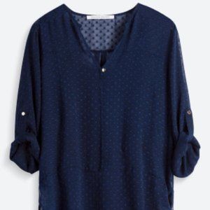 Damon Swiss Dot Blouse